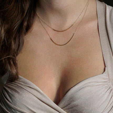 Cuban Link Curb Chain Necklace for Women