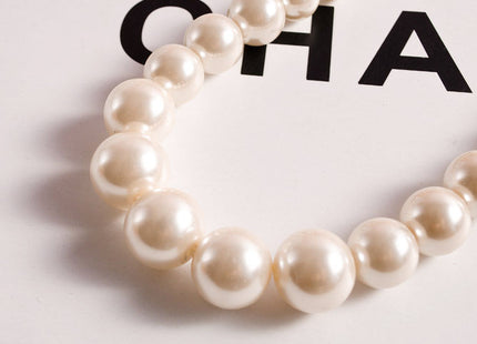 Simple Imitation Pearl Choker Necklace for Women