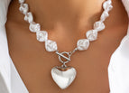Imitation Rhodium Color Necklace