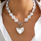 Imitation Rhodium Color Necklace