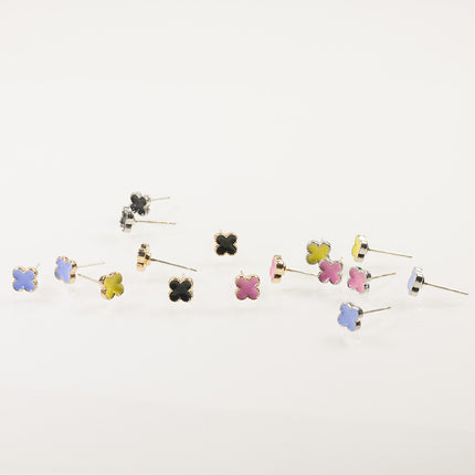 Clover stud earrings set Jewelry