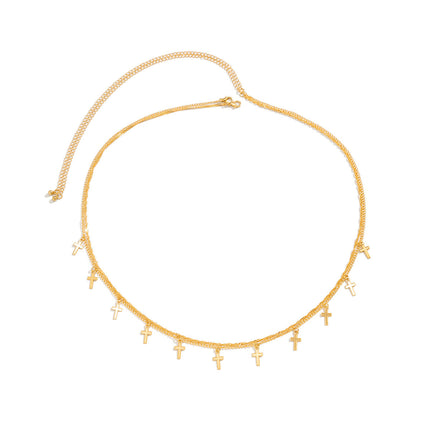 Sexy Body Waist Chain Jewelry Layered Metal Snake Bone Chain Waist Chain