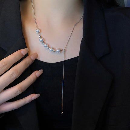 Pearl Bead Choker Necklaces for Girls - FASHION SHEGOODS LLC