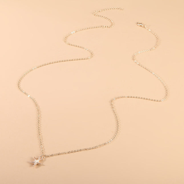 Starfish Pendant Waist Chain Elegant Waist Belly Chain