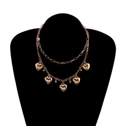 Chain Love Charm Necklace