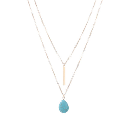 Turquoise Chain Necklace