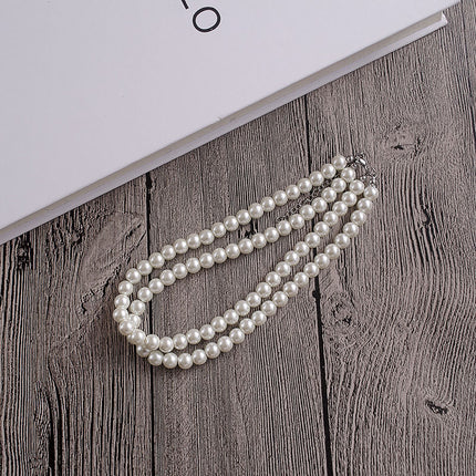 Glass Pearl Beads Women Necklace Customized Jewelry - FASHION SHEGOODS LLC