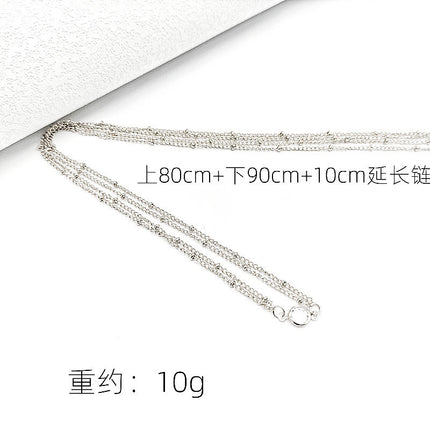 Double Layer Rhinestone Ladies Waist Belly Chain