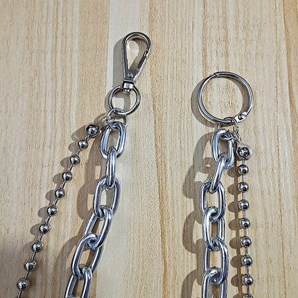 Multi-layer Metal Ring Lock Waist Chain Jewelry