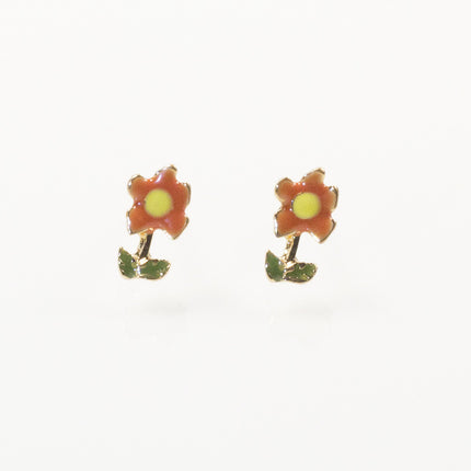 Small Flower Cute Stud Earrings