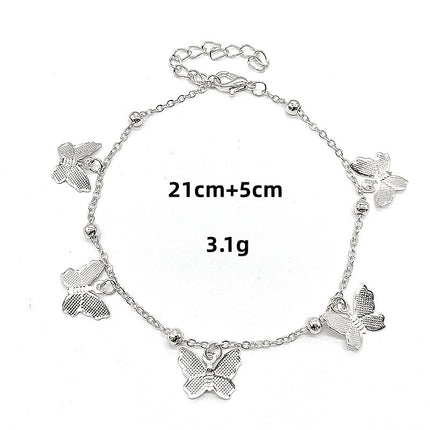 Butterfly Charm Anklets Jewelry