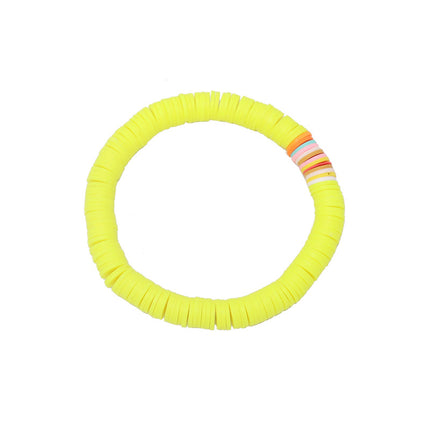Elastic Soft Ceramic Boho Bracelet