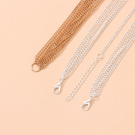 Simple Tassel Headpiece Chain Bridal Forehead Hair Accessories