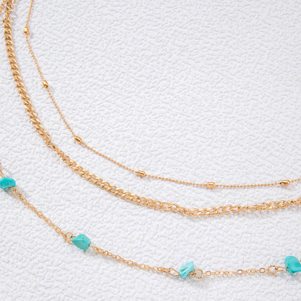 Sexy Bohemian Style Colorful Gravel Waist Chain