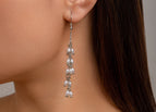 Imitation Rhodium Color Earring
