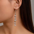 Imitation Rhodium Color Earring