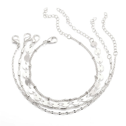 4 Pcs/Set Boho Multilayer Bracelets