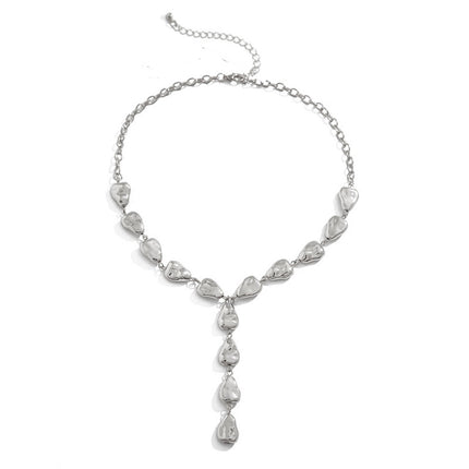 Irregular CCB Beads Necklace