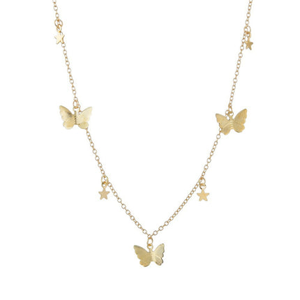 Boho Butterfly Women Necklace