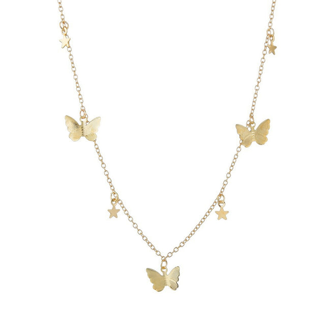 Boho Butterfly Women Necklace