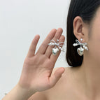 White Earring