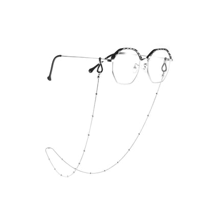 Woman Metal Masking Chains Sunglasses Elegant Glasses Accessories