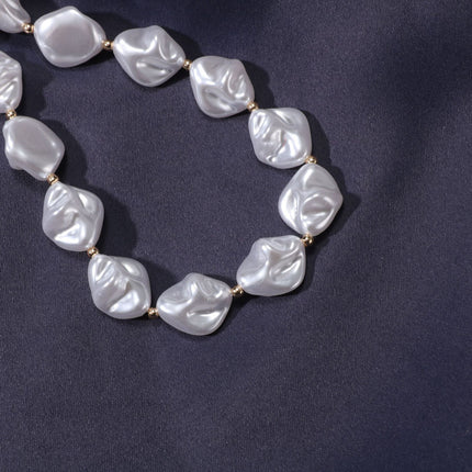 Irregular Baroque Pearl Necklace for Women - FASHION SHEGOODS LLC