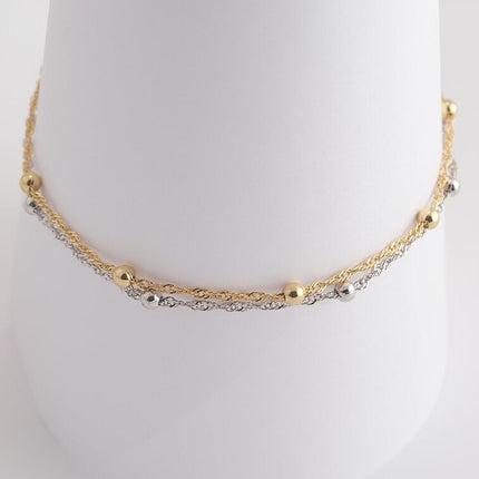 Twist Rope Chain Ankle Bracelet