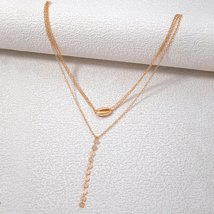 Simple Chain Multi Layer Necklace