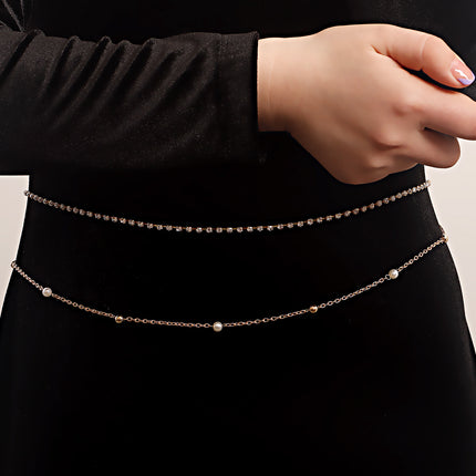 Body Chain Sexy Chain Rhinestone Bikini Waist Chain