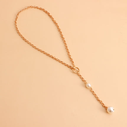 Baroque Pearl Choker Necklace
