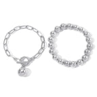 Imitation Rhodium Color Bracelet