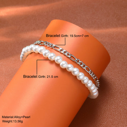 Two Layers Pearl Bracelet