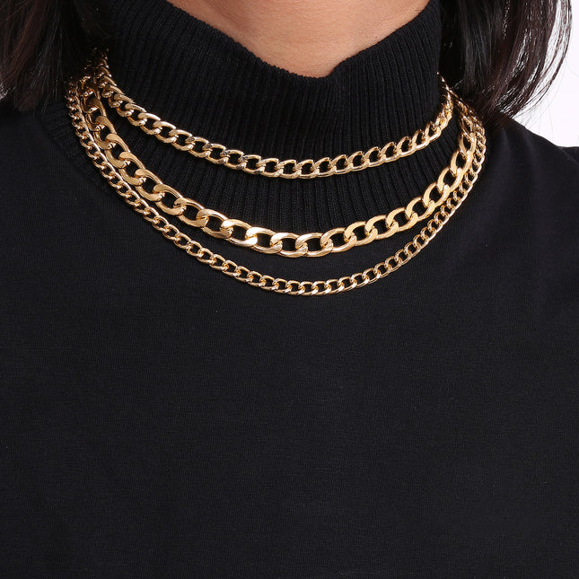Cuban Chain Vintage Punk Necklace