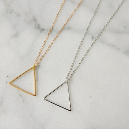 Triangle Charm Necklace