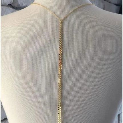 Beach Fringe Body Chain Simple Arrow Chain Chest Women Chain
