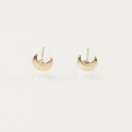 Small Moon Shape Cute Earrings