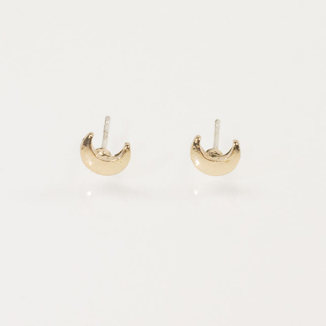 Small Moon Shape Cute Earrings
