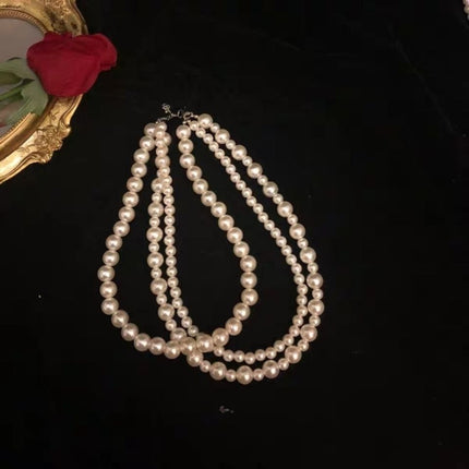 Multi-Strands Necklace Gift Fashion Women Party Jewelry - FASHION SHEGOODS LLC