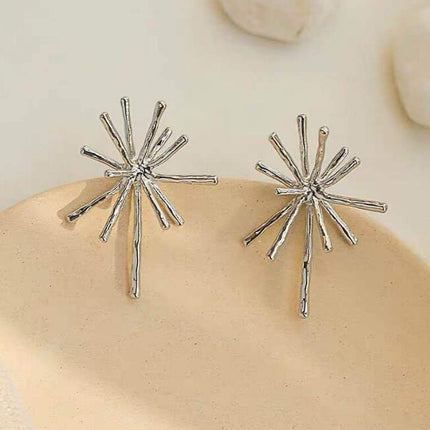 Irregular Fireworks Stud Earrings - FASHION SHEGOODS LLC