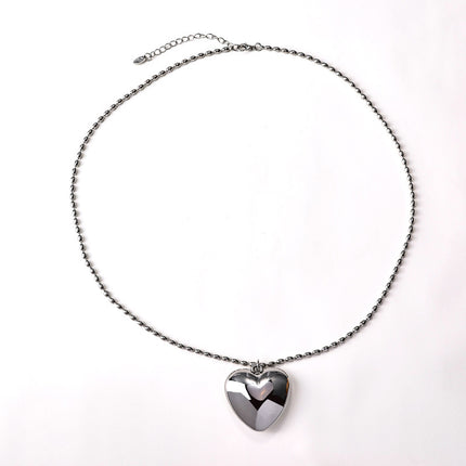 Sweet Love Heart Pendant Necklace