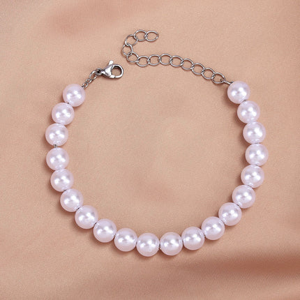 Beauty Pearl Beads Chain bracelet