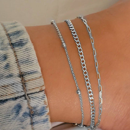 Cuban Snake Charm Foot Chain Anklets Jewelry