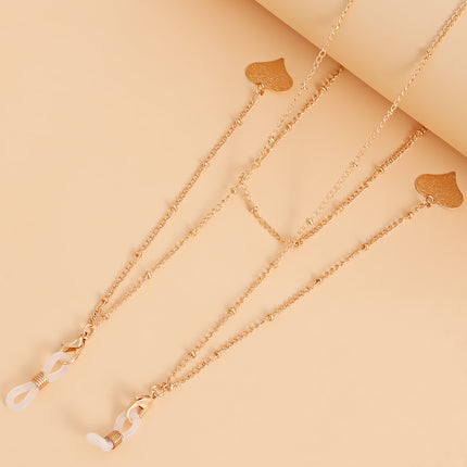 Leaf Charm Eyeglasses Holder Chain Sunglasses Rope Lanyard Straps