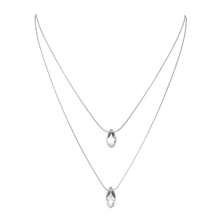 Glass Water Drop Necklace