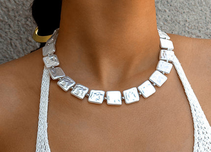 Baroque Pearl Necklace for Wedding Banquet Prom Party