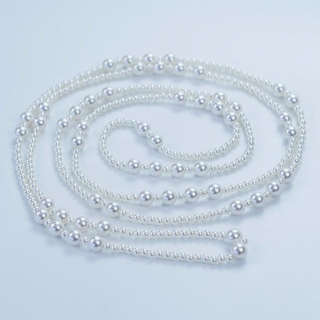 Vintage Long Pearl Necklace for Women