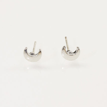 Small Moon Shape Cute Earrings
