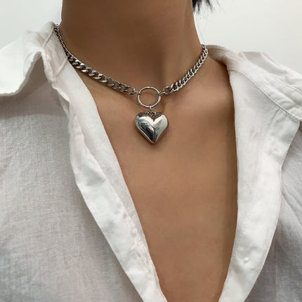 Heart Layered Necklace for Women - FASHION SHEGOODS LLC