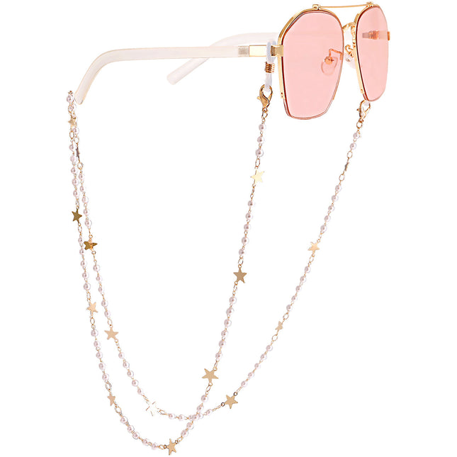 Glasses Star Chain Sunglasses Glasses Decorative Chain